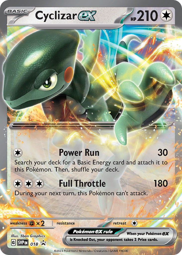 Cyclizar ex [Scarlet & Violet Black Star Promos-18]