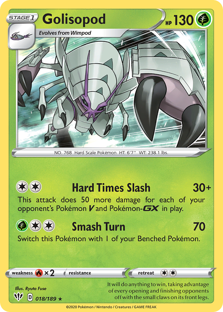 Golisopod [Darkness Ablaze-18]