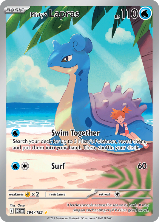 Misty's Lapras [Destined Rivals-194]