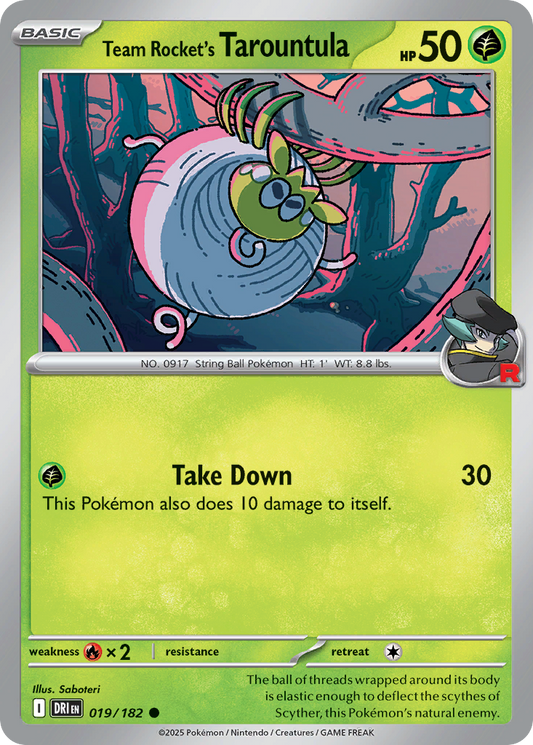 Team Rocket's Tarountula [Destined Rivals-19]