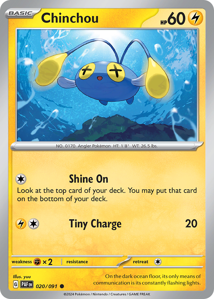 Chinchou [Paldean Fates-20]