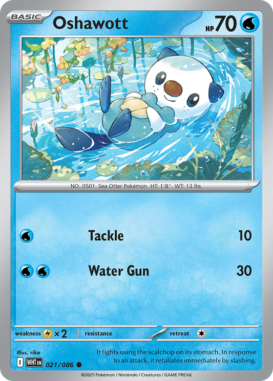 Oshawott [White Flare-21]