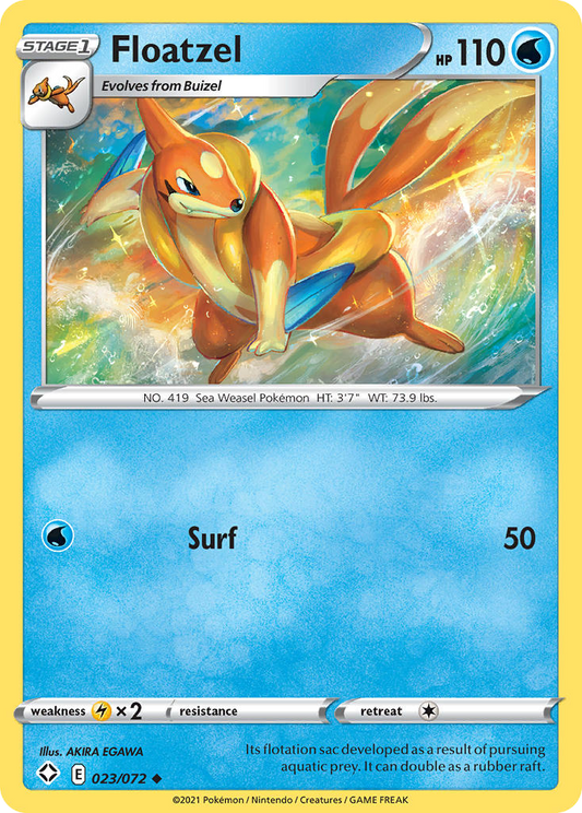Floatzel [Shining Fates-23]