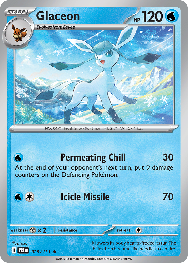 Glaceon [Prismatic Evolutions-25]