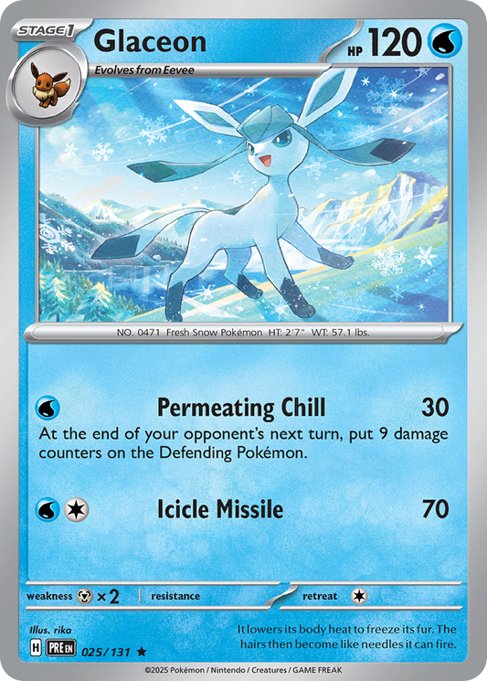 Glaceon [Prismatic Evolutions-25]