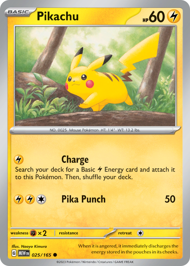 Pikachu [151-25]