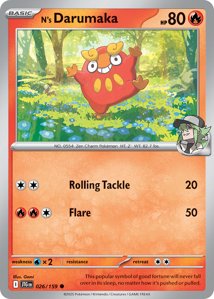 N's Darumaka [Journey Together-26]