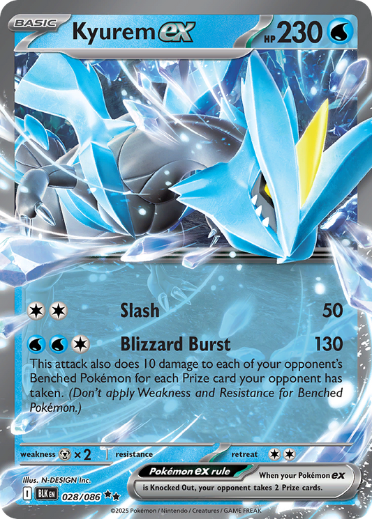 Kyurem ex [Black Bolt-28]