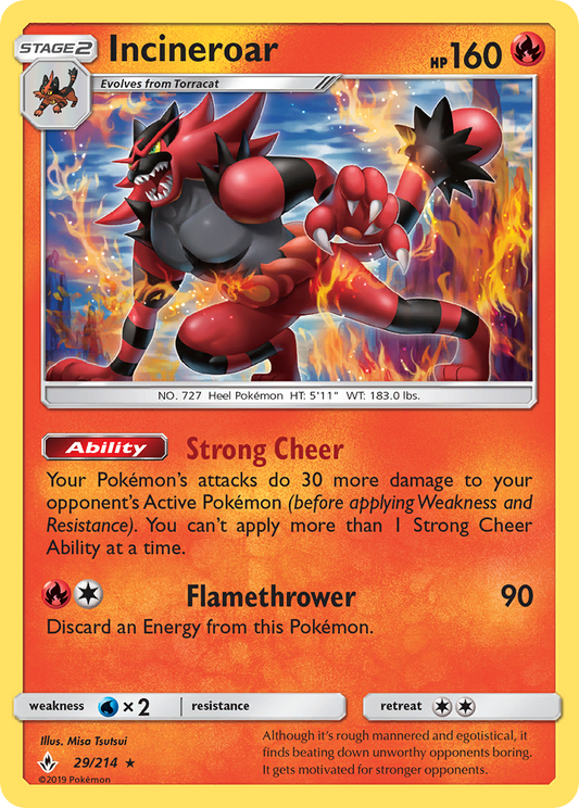 Incineroar [Unbroken Bonds-29]