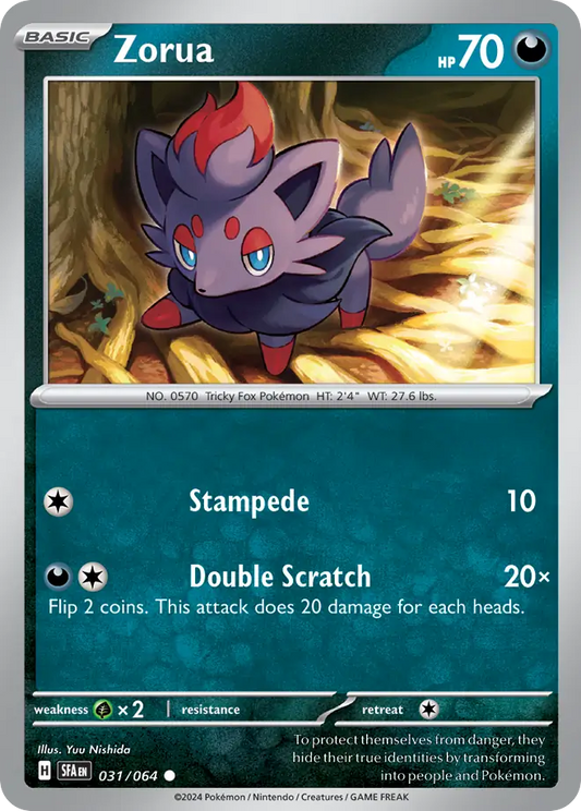 Zorua [Shrouded Fable-31]