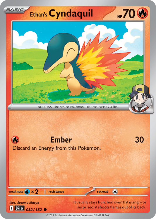 Ethan's Cyndaquil [Destined Rivals-32]