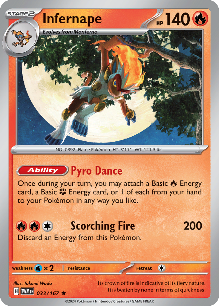 Infernape [Twilight Masquerade-33]