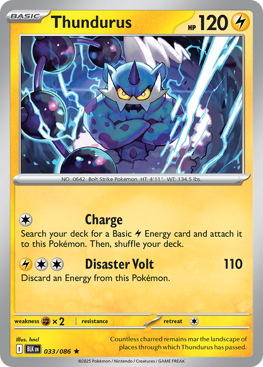 Thundurus [Black Bolt-33]
