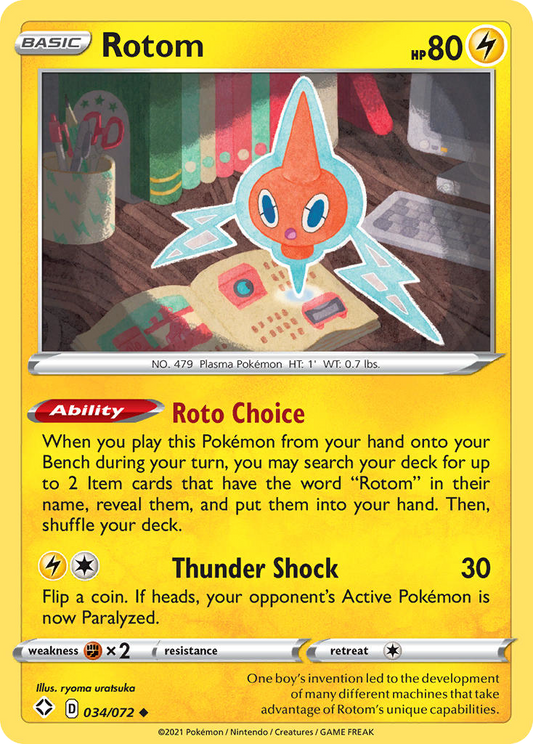 Rotom [Shining Fates-34]