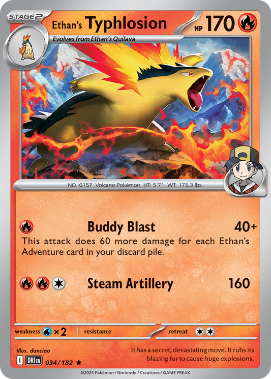 Ethan's Typhlosion [Destined Rivals-34]