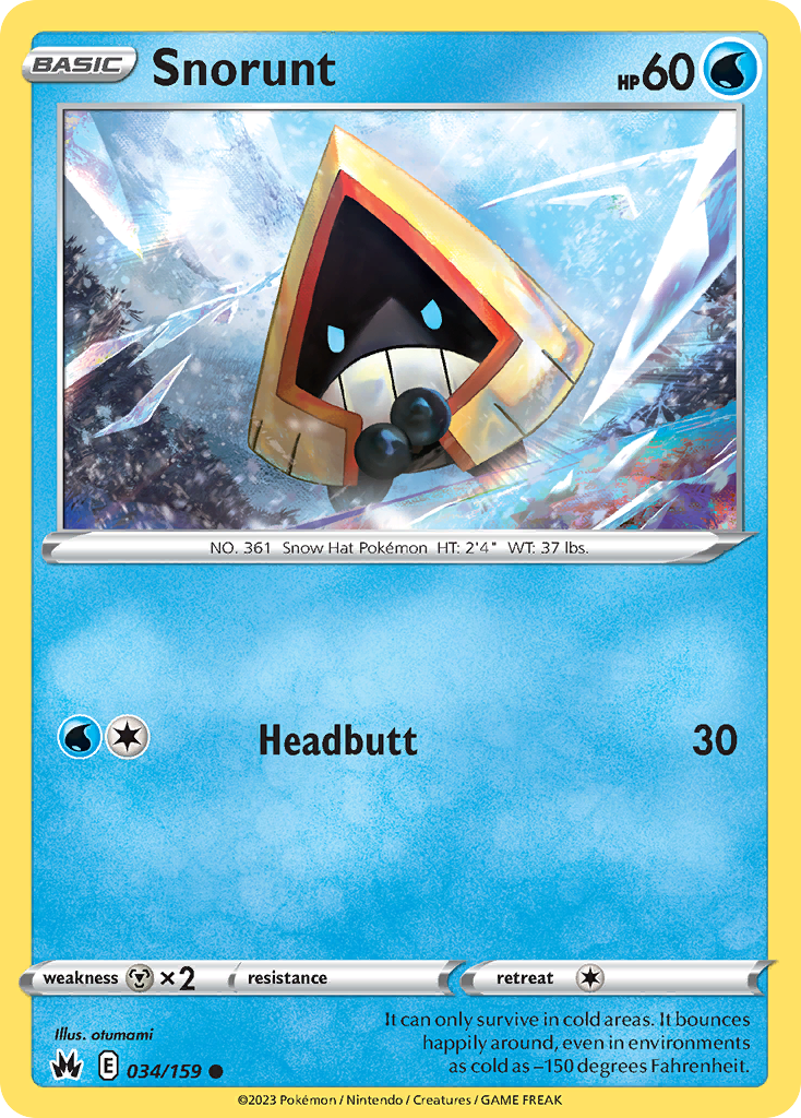 Snorunt [Crown Zenith-34]