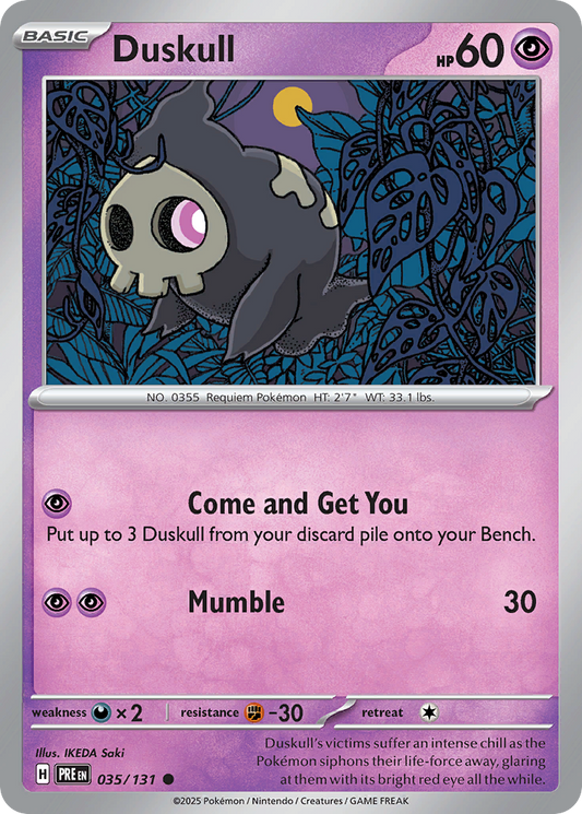 Duskull [Prismatic Evolutions-35]