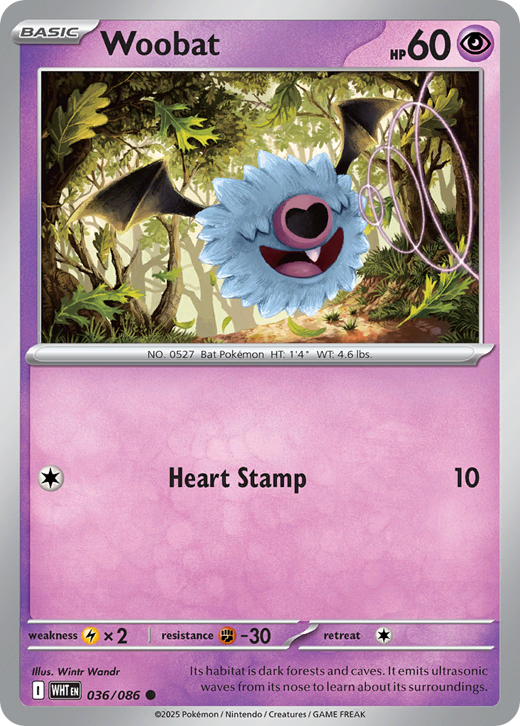 Woobat [White Flare-36]
