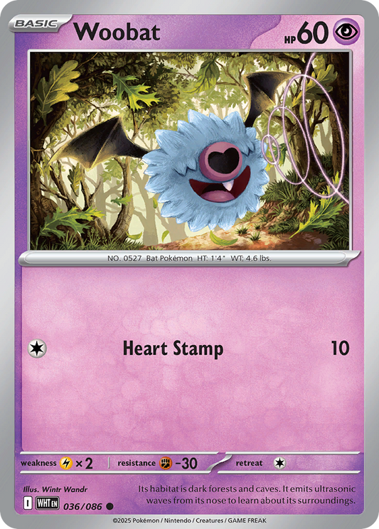 Woobat [White Flare-36]