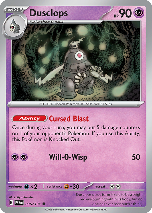 Dusclops [Prismatic Evolutions-36]