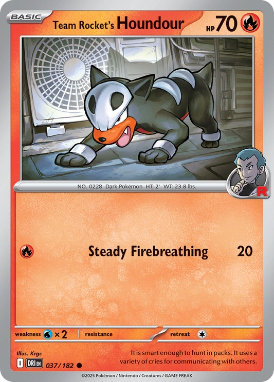 Team Rocket's Houndour [Destined Rivals-37]