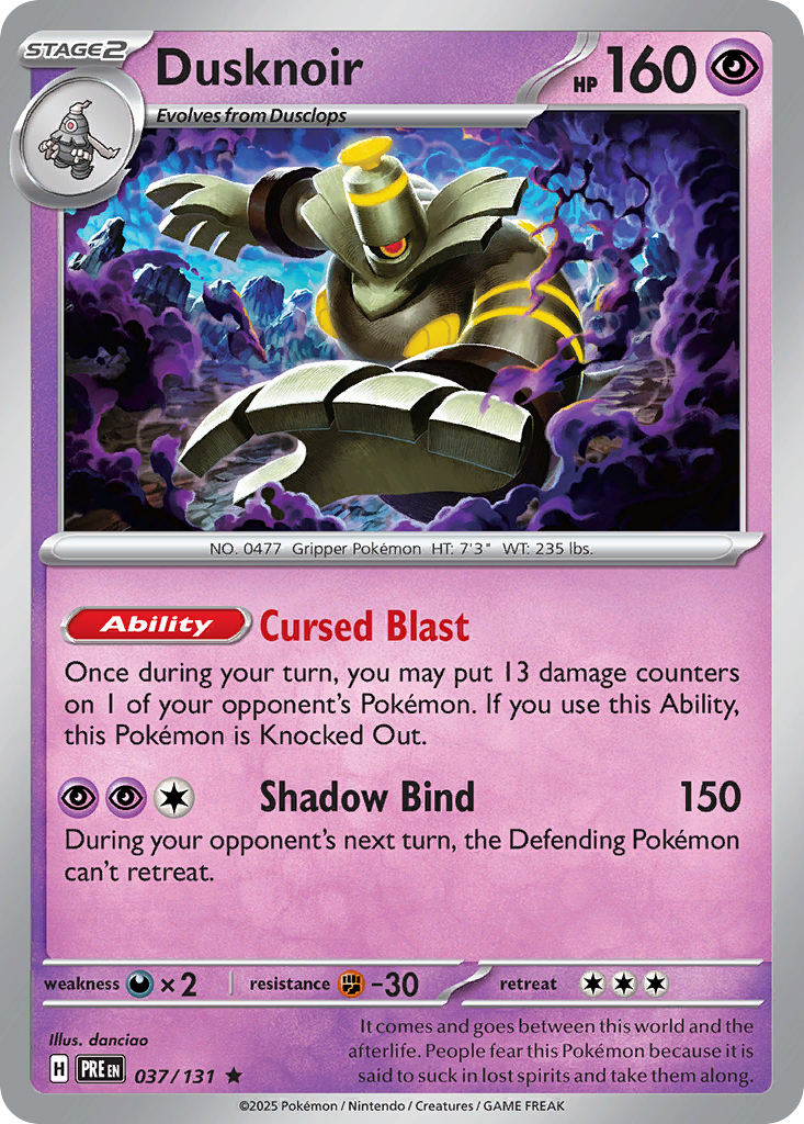 Dusknoir [Prismatic Evolutions-37]