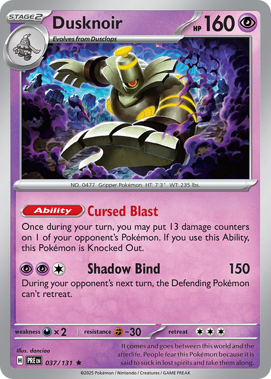 Dusknoir [Prismatic Evolutions-37]