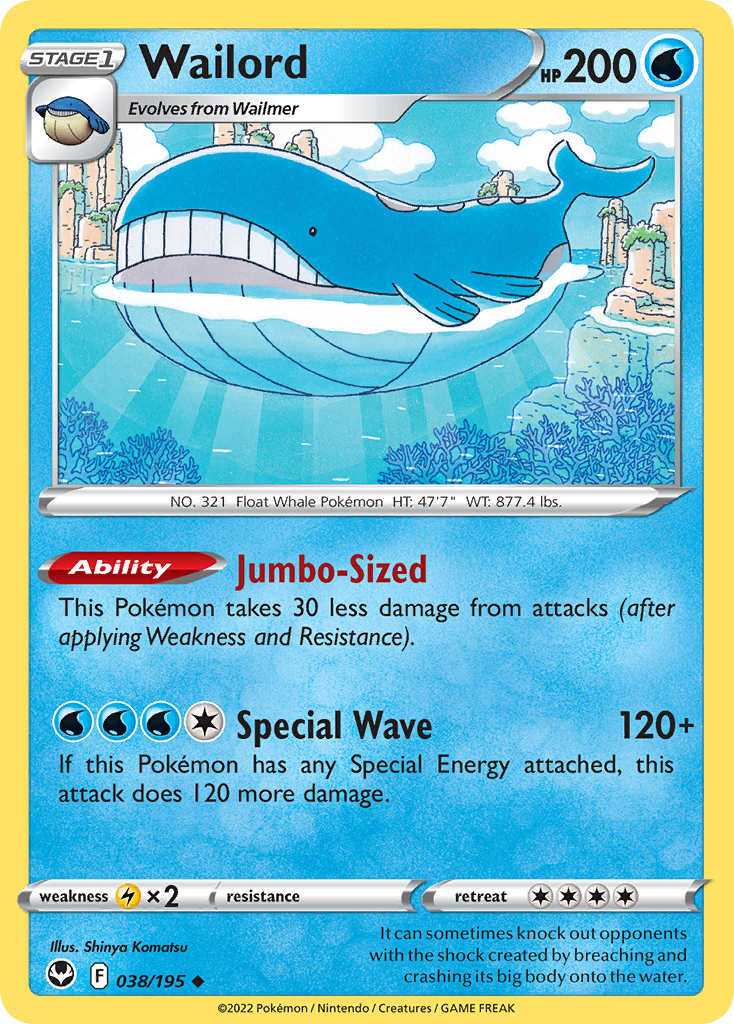 Wailord [Silver Tempest-38]