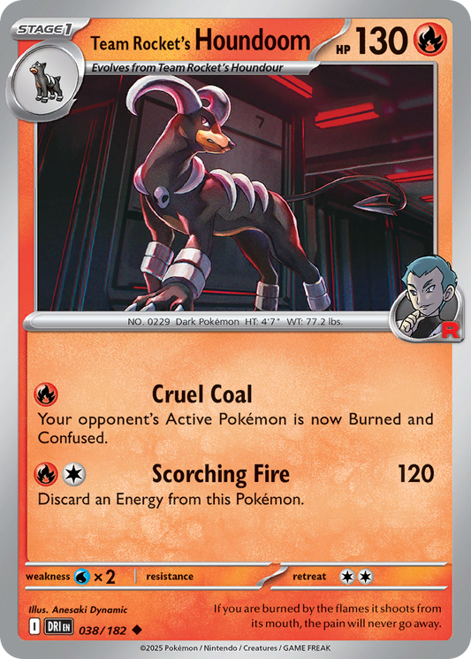 Team Rocket's Houndoom [Destined Rivals-38]