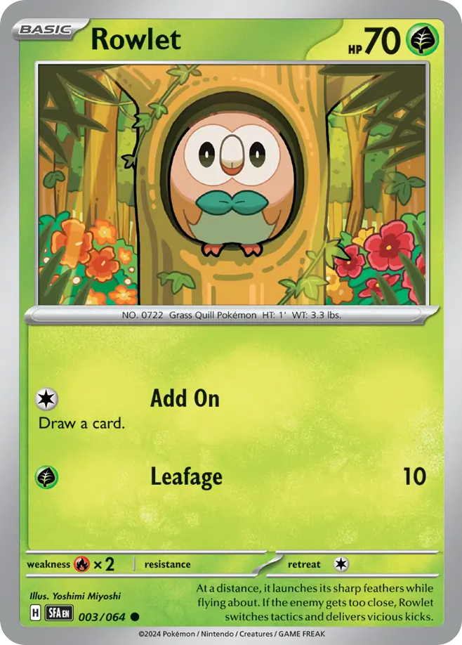 Rowlet [Shrouded Fable-3]