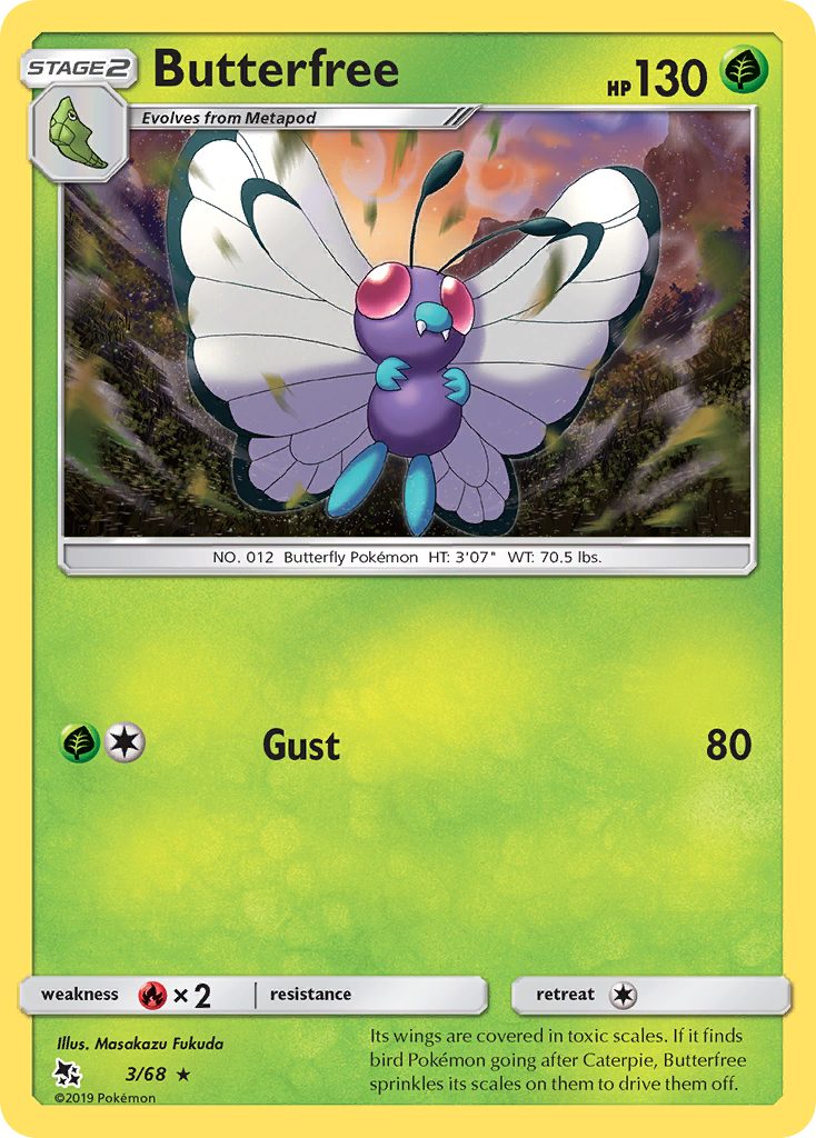 Butterfree [Hidden Fates-3]