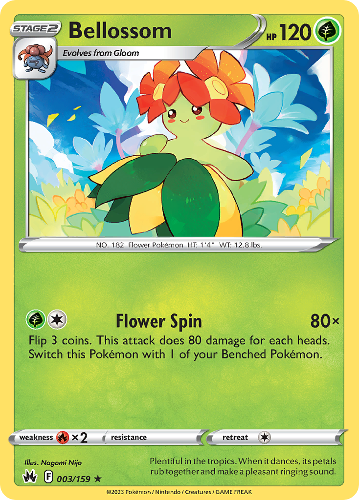 Bellossom [Crown Zenith-3]