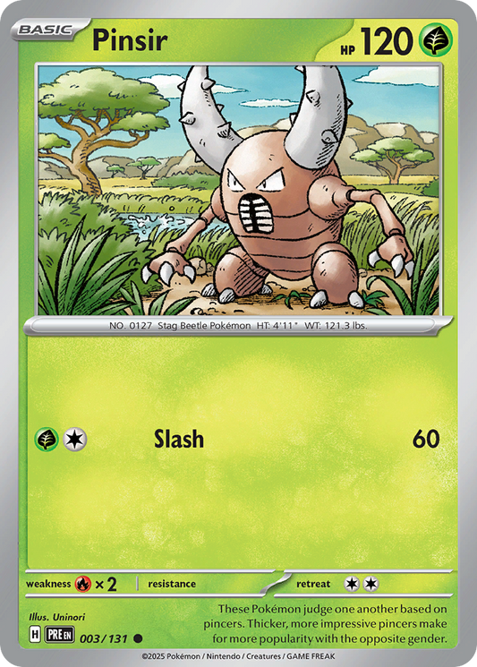 Pinsir [Prismatic Evolutions-3]