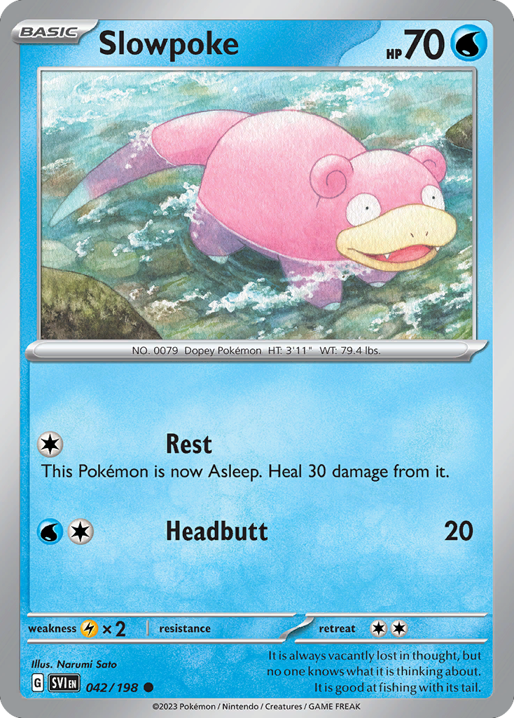 Slowpoke [Scarlet & Violet-42]