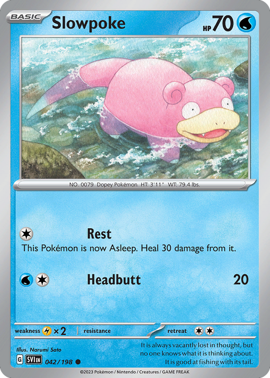Slowpoke [Scarlet & Violet-42]