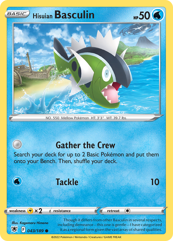 Hisuian Basculin [Astral Radiance-43]