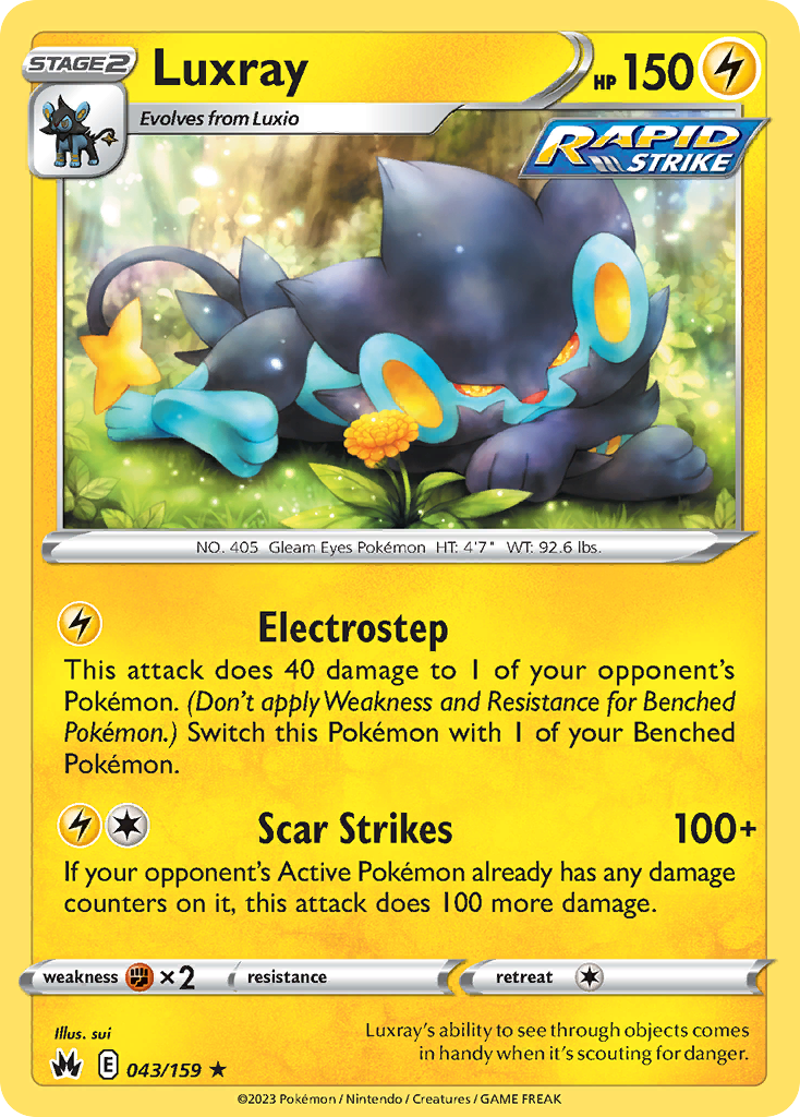Luxray [Crown Zenith-43]