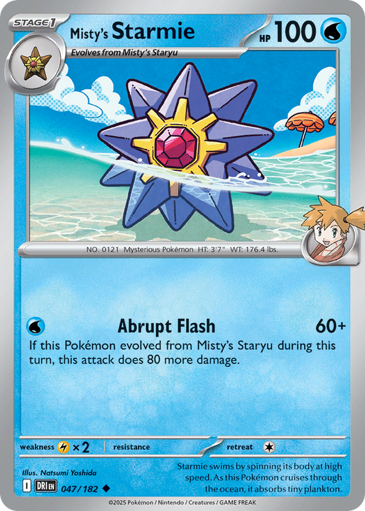 Misty's Starmie [Destined Rivals-47]