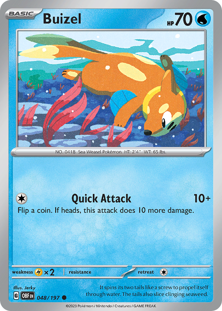 Buizel [Obsidian Flames-48]