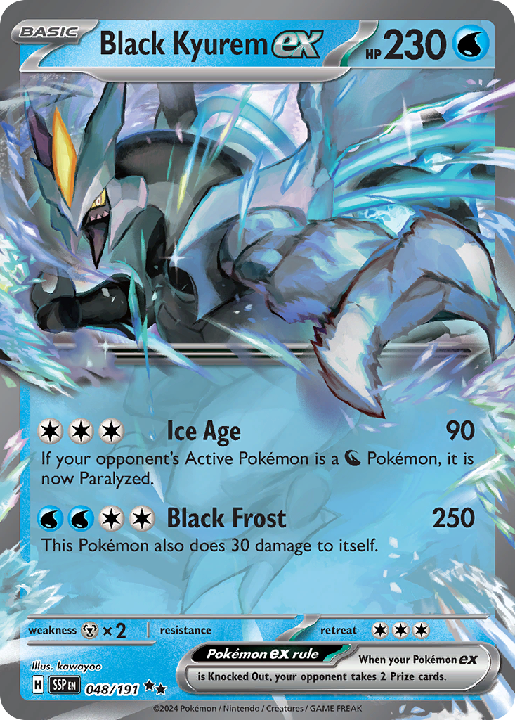 Black Kyurem ex [Surging Sparks-48]