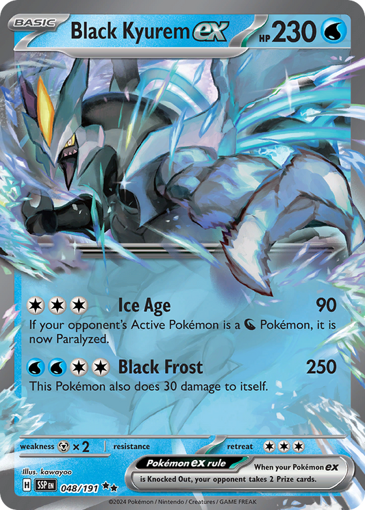 Black Kyurem ex [Surging Sparks-48]