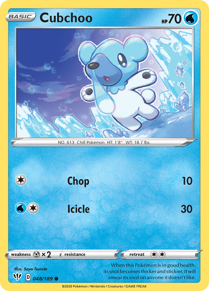 Cubchoo [Darkness Ablaze-48]