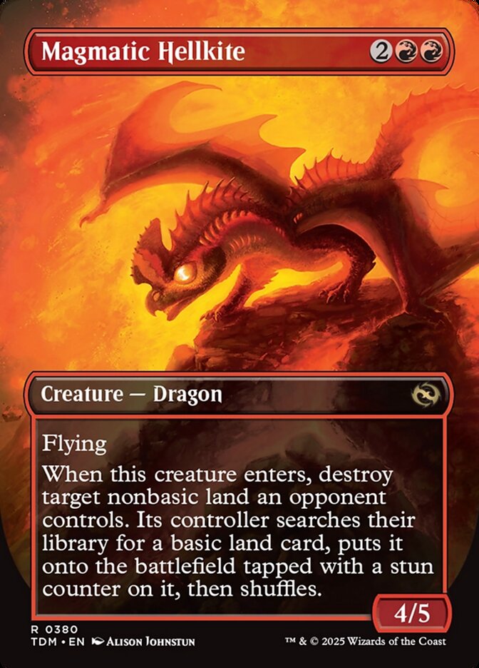 Magmatic Hellkite // Magmatic Hellkite