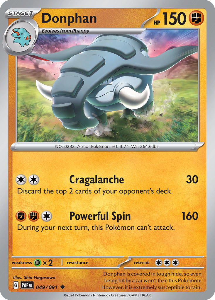 Donphan [Paldean Fates-49]