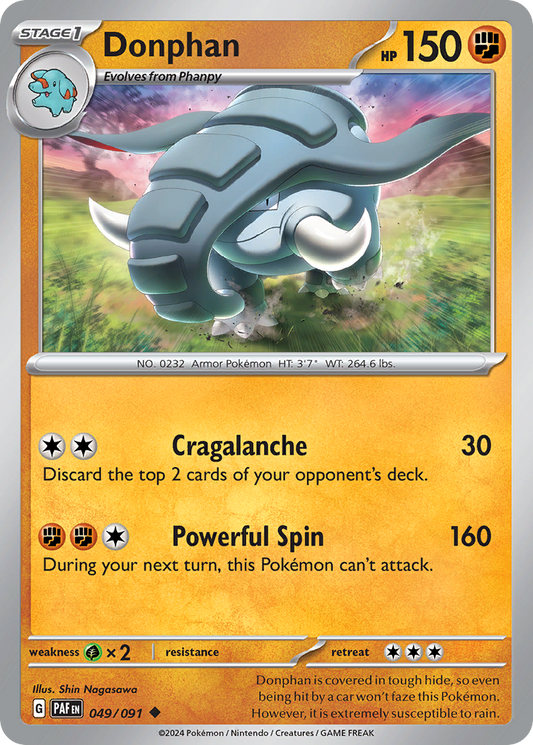 Donphan [Paldean Fates-49]