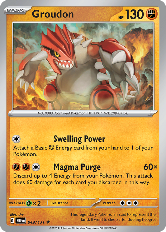 Groudon [Prismatic Evolutions-49]