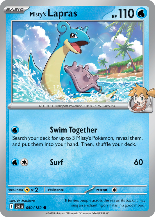 Misty's Lapras [Destined Rivals-50]