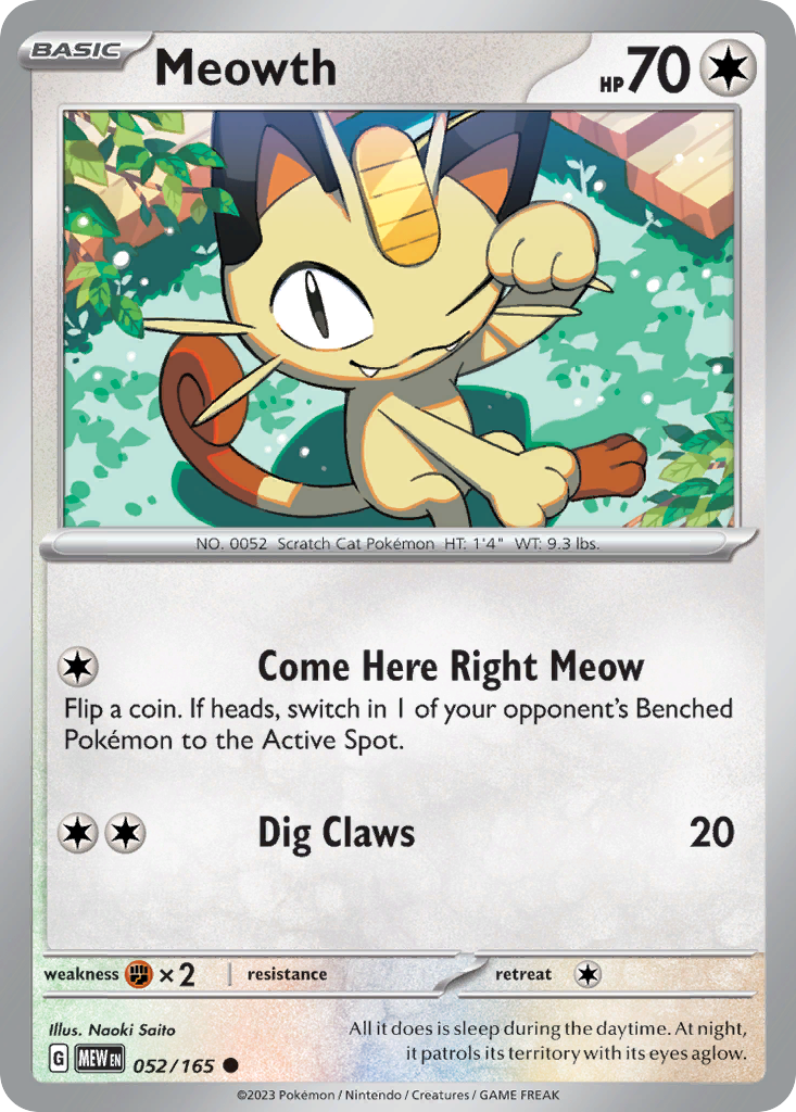 Meowth [151-52]