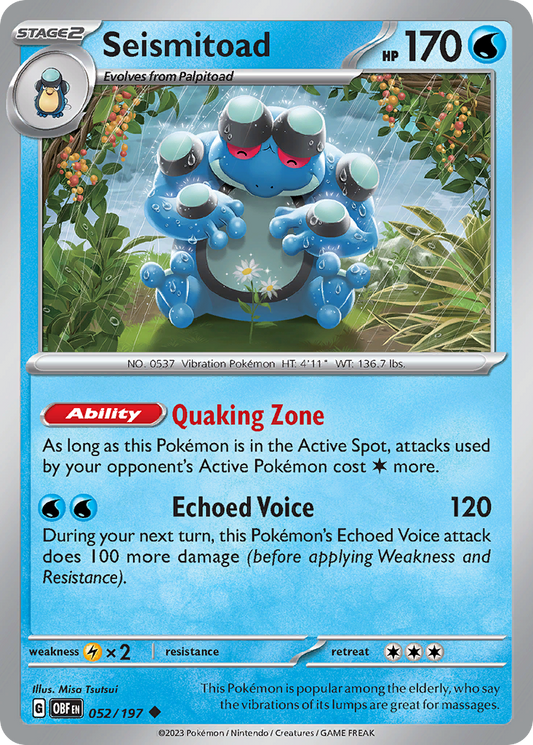 Seismitoad [Obsidian Flames-52]