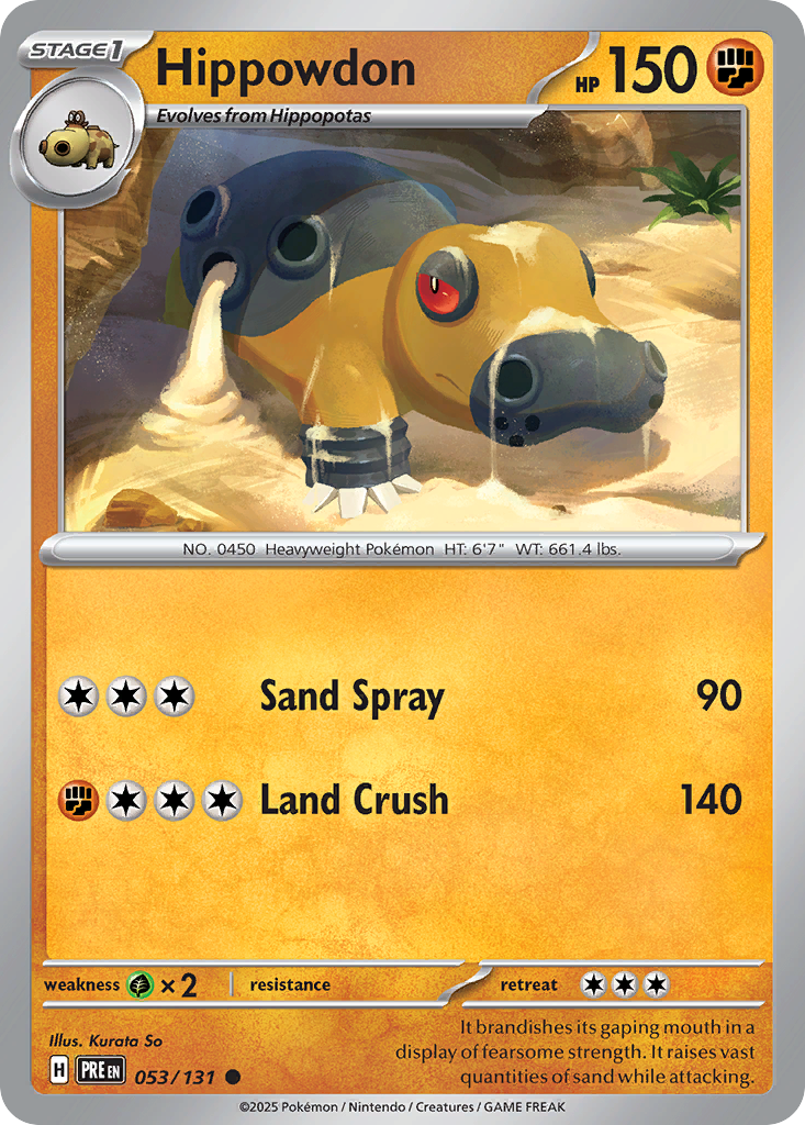 Hippowdon [Prismatic Evolutions-53]